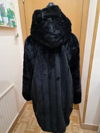 Chaqueta Neopreno y Pelo Flores