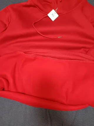 Sudadera térmica roja