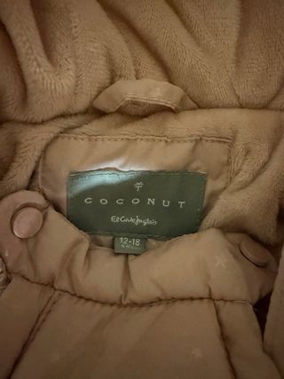Buzo bebé Coconut 12-18 meses Nuevo
