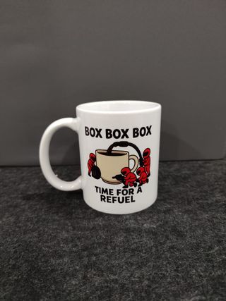 Caneca Personalizada Fórmula 1 Box Box Box