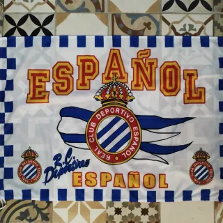 Bandera RCDE Espanyol
