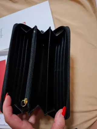 Portafoglio Braccialini rosso e bianco