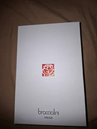 Portafoglio Braccialini rosso e bianco