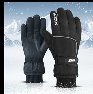 2 Pares Guantes Esquí Invierno