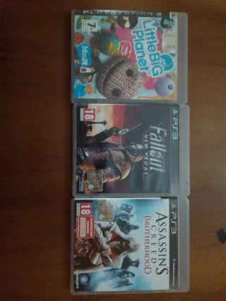 PS3: LittleBigPlanet, Fallout NV, AC Brotherhood