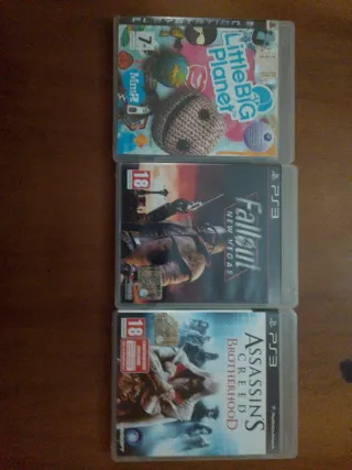 PS3: LittleBigPlanet, Fallout NV, AC Brotherhood