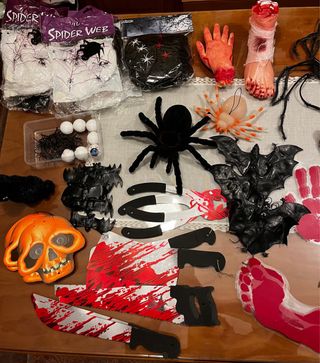 Lote de productos de Halloween
