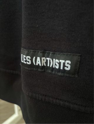Felpa nera Les Artists