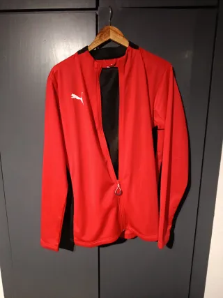 Chándal Puma Hombre Negro/Rojo Talla M