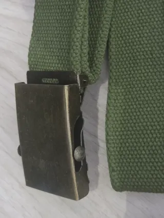 3 Cinturones de Caballero de cuero y de tela