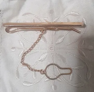 Conjunto Gemelos y Cobatier Oro y Negro