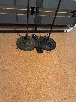 Lámparas de pie vintage (2 unidades)