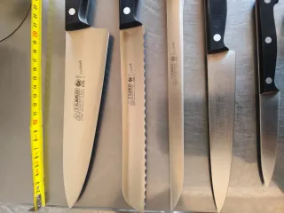 Set coltelli da cucina 3 Chiodi con manico in legno