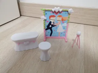 Muebles de juguete para casa de muñecas