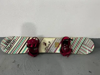 Tabla y fijaciones Burton