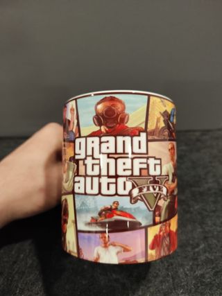 Caneca GTA V icónica personalizada