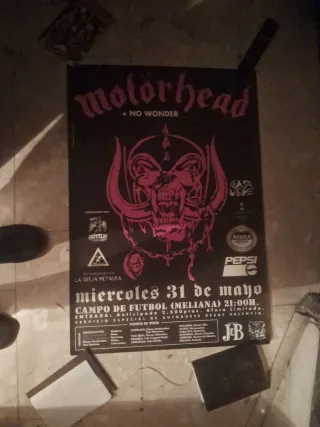 Cartel Motorhead 68x99 cm