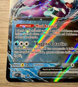 Pokemon Pokémon Acquecrespe ex SVP IT Promo 127