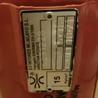 Extintor EXMON Polvo ABC