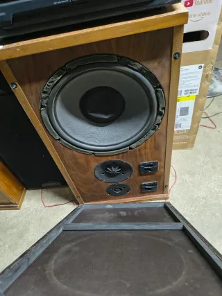 Pareja de Altavoces clásico madera