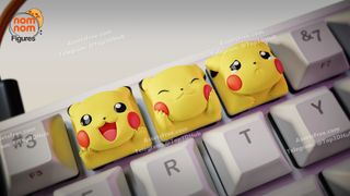 Pack Keycaps Pikachu Nom Nom Figures