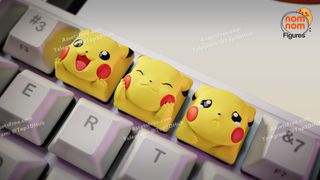 Pack Keycaps Pikachu Nom Nom Figures