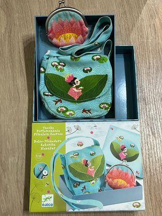 Bolso y monedero Djeco nenúfar