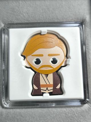 Moneda Obi-Wan Kenobi 1 oz Plata