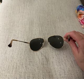 Gafas de sol Alain Afflelou aviador doradas