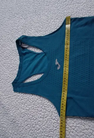 Camiseta tirantes Joma Marathon II mujer azul