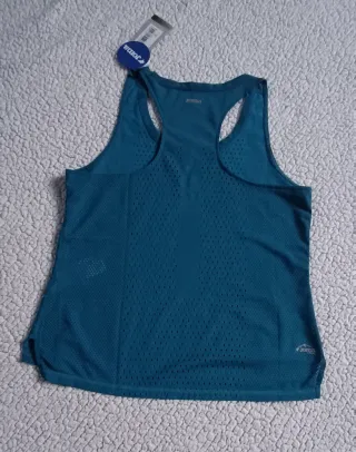 Camiseta tirantes Joma Marathon II mujer azul