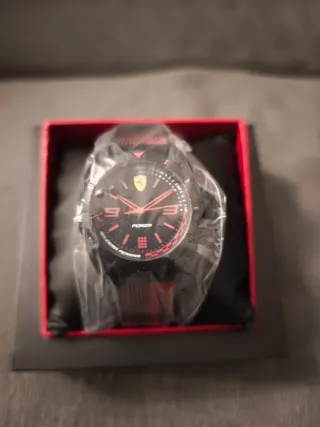 Reloj Ferrari Forza Negro y Rojo