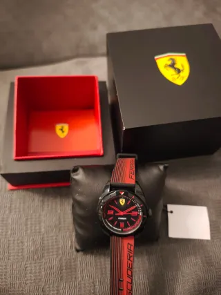 Reloj Ferrari Forza Negro y Rojo