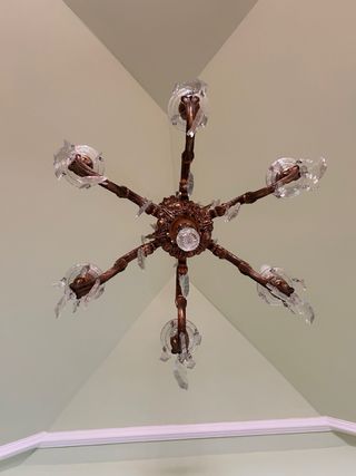 Lámpara de techo de bronce. Acepto oferta