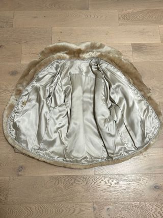 Pelliccia di montone vero vintage come nuova