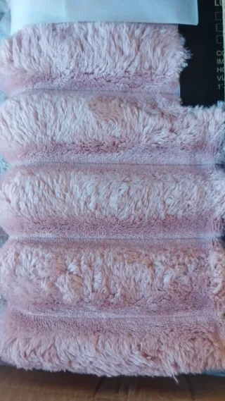 Manta borrego gruesa blanca