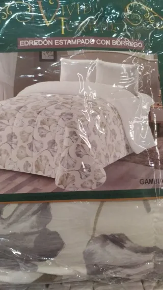 Manta borrego gruesa blanca