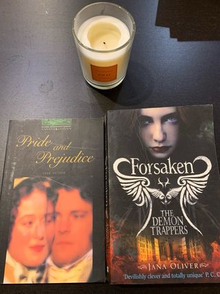 Un pack de libros en inglés