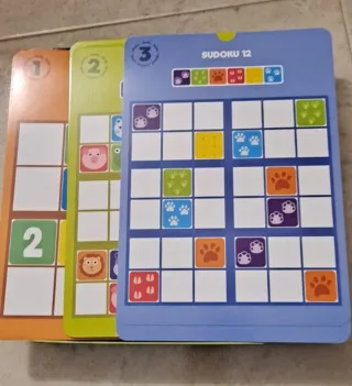 Sudoku de Colores Diset 14 Sudokus 52 Fichas