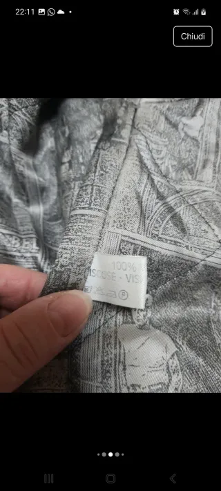 Giacca vera pelle martellata, vintage anni '90