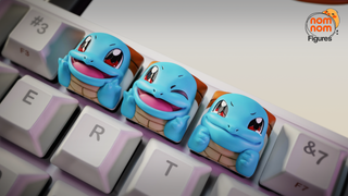 Pack Keycaps Squirtle Nom Nom Figures