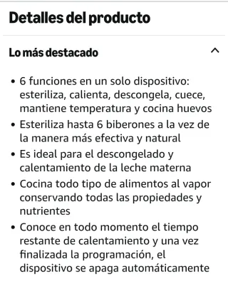 Esterilizador Miniland Super 6