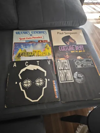 Lote Vinilos Dance, Pop, Rap y Rock de los años 90