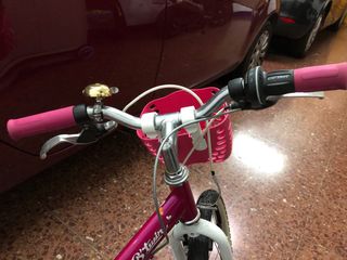 Bicicleta niña 20 con cesta