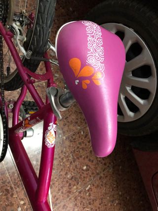 Bicicleta niña 20 con cesta