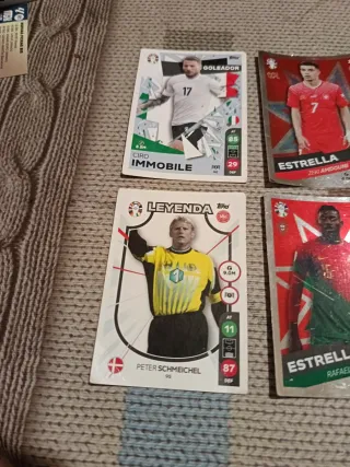 Lote de cromos fútbol