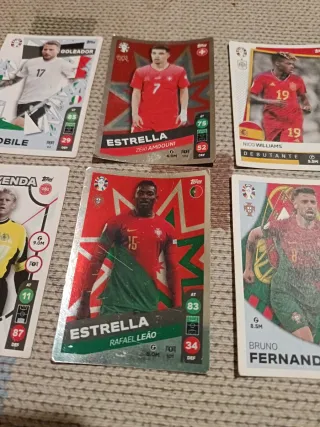 Lote de cromos fútbol
