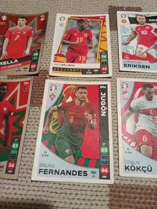 Lote de cromos fútbol