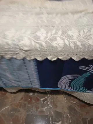 Tapete crochet mesa 90cm