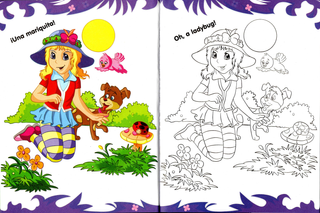 Libro colorear - Colorea tus amigas